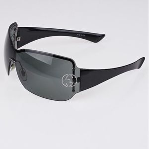 Gucci Sunglasses Wrap around Frameless